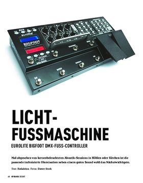 Eurolite DMX Move Bigfoot Foot Control Musikhaus Thomann