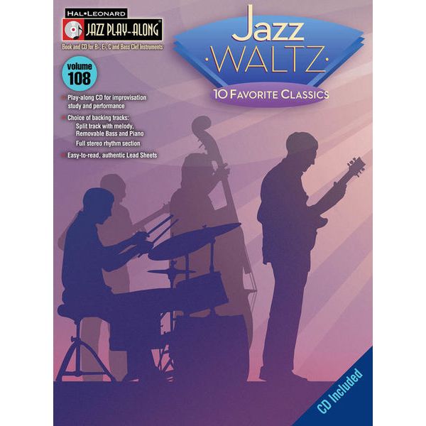 Hal Leonard Jazz Play Along Jazz Waltz Thomann United States