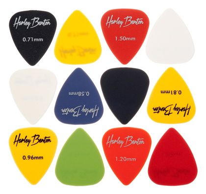 Harley Benton Nylon Player Pick Set Mixed