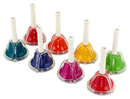 Thomann Rainbow Handbells TRHB-8