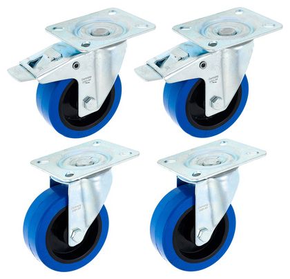 Blue Wheel Bundle 100 mm