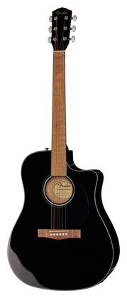4. Fender CD-60SCE Black