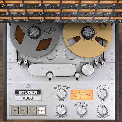 Universal Audio Studer A800 Multichannel Tape Recorder Native