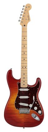 Fender MIJ Hybrid II Strat MN Flame

Farbe: Sunset Orange Transparent