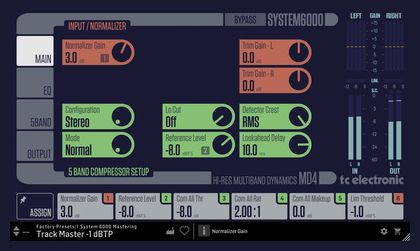 TC Electronic MD4 HD Hi-Res Multiband Dynamics