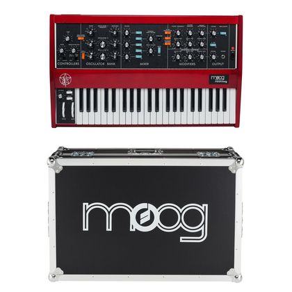 Moog Geddy Lee Minimoog Case Bundle bei Thomann