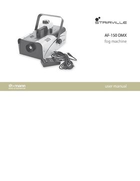 Stairville Af 150 Dmx Fog Machine Thomann Uk