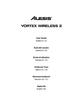 Alesis Vortex Wireless 2 Thomann Uk