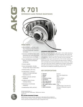 Akg K 701 Thomann Uk