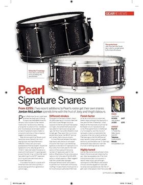 Pearl Jj1365 Joey Jordison Snare Thomann Uk