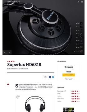 thomann superlux hd681