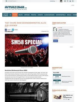Special: Shure SM58, die Geschichte