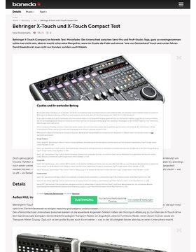 Behringer X Touch Musikhaus Thomann