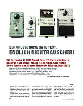 Vergleichstest: Noise Gate Pedale