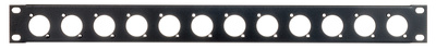 Adam Hall 872215 U-shaped Rack Panel 1U