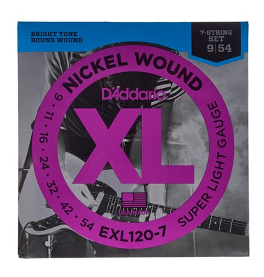Daddario EXL120-7