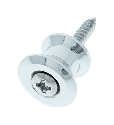 Harley Benton Parts Strap Button Chrom