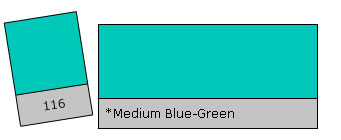 Lee Colour Filter 116 M.Blue Green