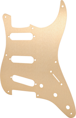 Fender Pickguard SSS Gold Anodized