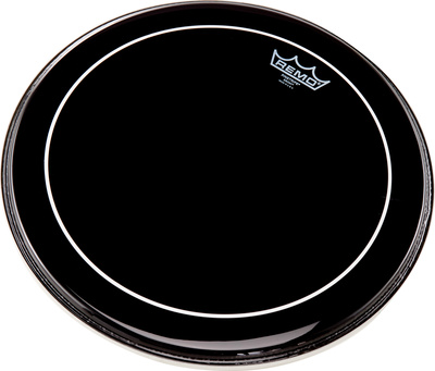 Remo 15" Pinstripe Ebony