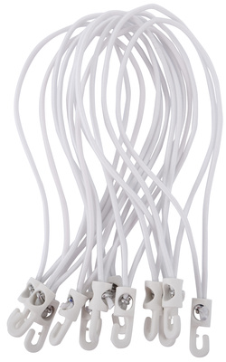 Stairville Spannfix Ø 4mm White 12 pcs.