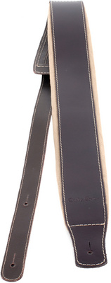 Harley Benton Guitar Strap Padded Brown