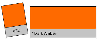Lee Colour Filter 022 Dark Amber