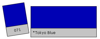 Lee Colour Filter 071 Tokyo Blue