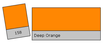Lee Colour Filter 158 Deep Orange