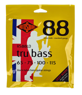 Rotosound RS88LD Black Nylon