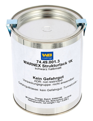 Warnex Structure Paint Black 1Kg