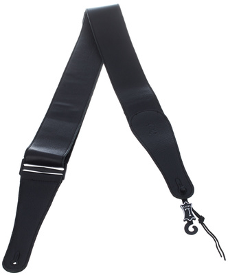 Levys Garment Leather Strap 3" BK