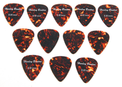 Harley Benton Celluloid Players Pick Set M