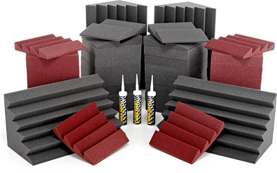 Auralex Acoustics Roominators Alpha-DST Burgundy
