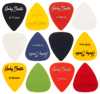 Harley Benton Nylon Player Pick Set Mixed