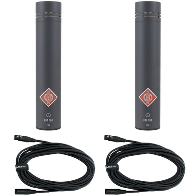 Neumann KM184 MT Stereo Set Bundle