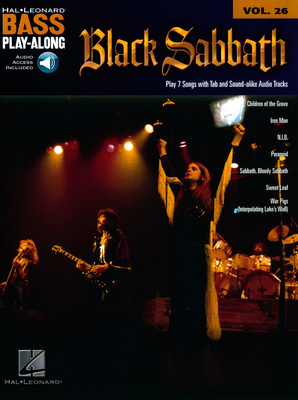 Hal Leonard Bass Play-Along Black Sabbath