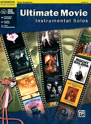 Alfred Music Publishing Ultimate Movie Solos T-Sax
