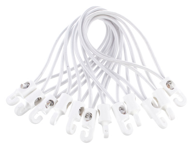 Stairville Spannfix XL Ø 6mm white 12 pcs
