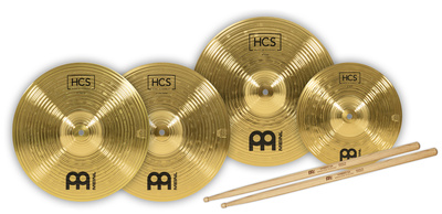Meinl HCS1314+10S Cymbal Set