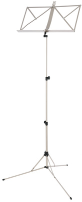 K&M 101 Music Stand Nickel Colored