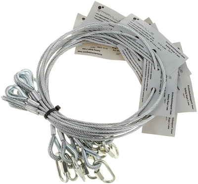 Stairville Safety Set 60cm/3mm 10pcs.