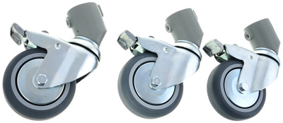 Manfrotto 110 Wheel Set Ø75 with Brake