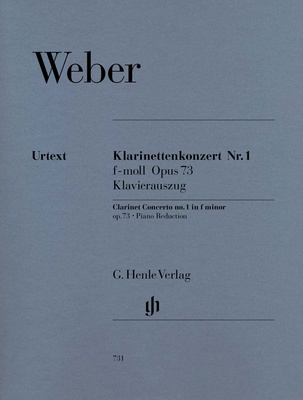 Henle Verlag Weber Clarinet Concerto No.1