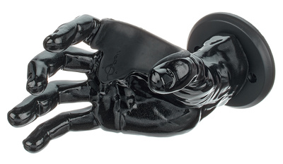 GuitarGrip Male Hand Black Metallic Right