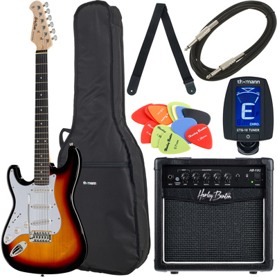 Harley Benton ST-20LH SB Bundle
