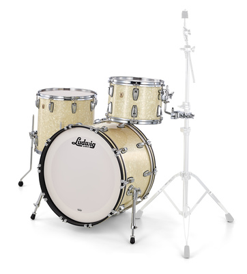 Ludwig Classic Maple Fab 22 Vint. Wh.