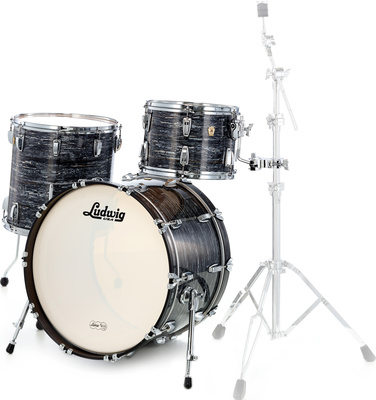Ludwig Classic Maple Fab 22 Black Oy.
