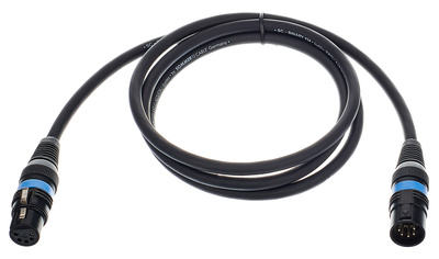 Sommer Cable DMX cable black 1,5m 5 Pol.