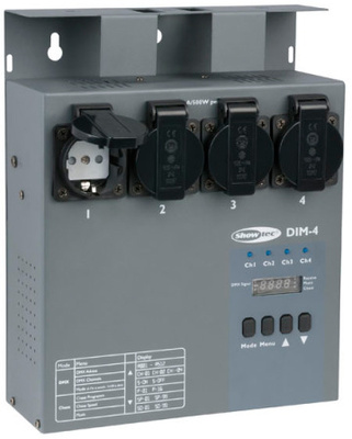 Showtec DIM-4 4-Ch. Dimmer/Switcher